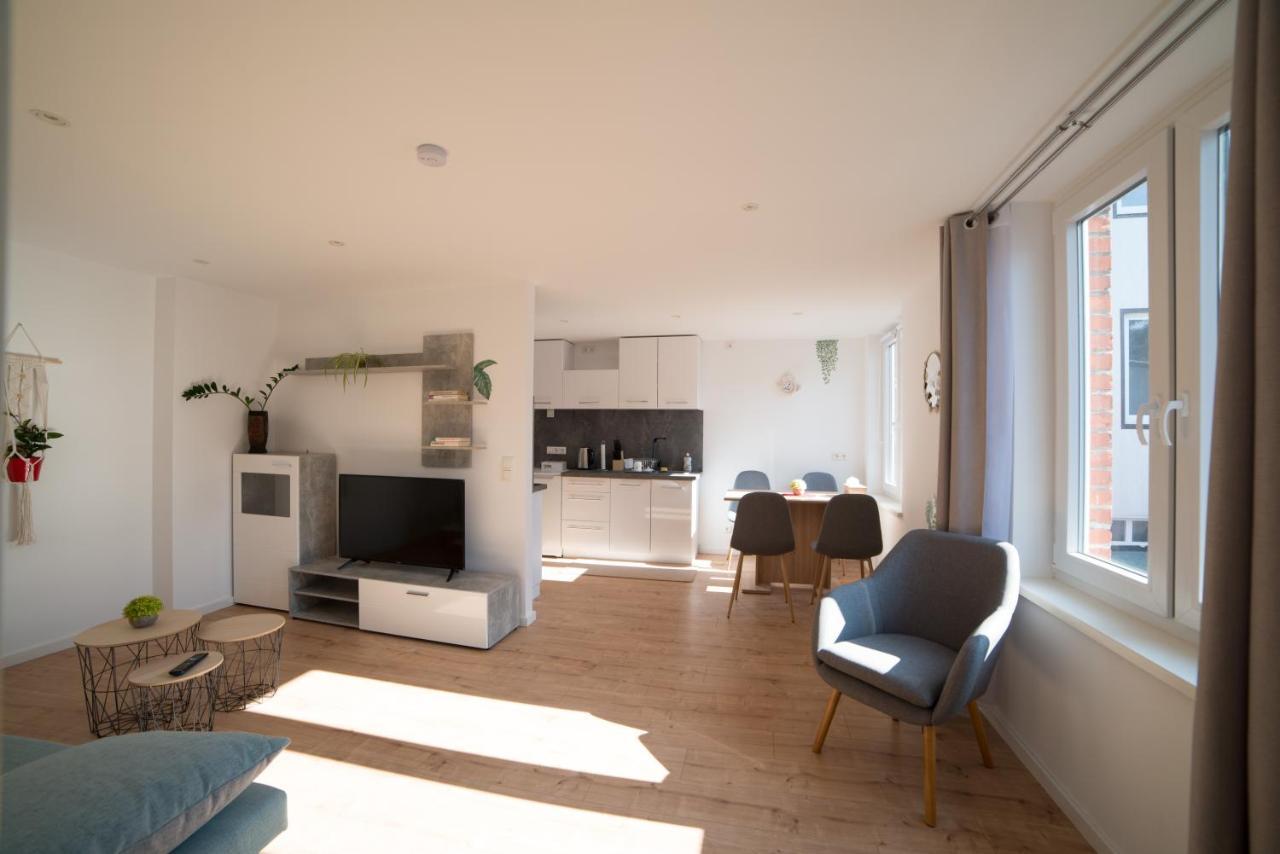 Schoene Ferienwohnung 54 M², Zentrumsnah, Kingbett Erfurt Eksteriør billede