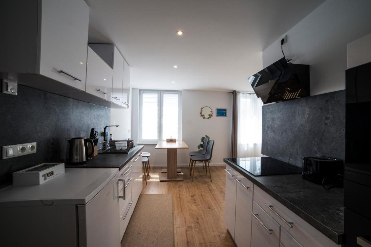 Schoene Ferienwohnung 54 M², Zentrumsnah, Kingbett Erfurt Eksteriør billede