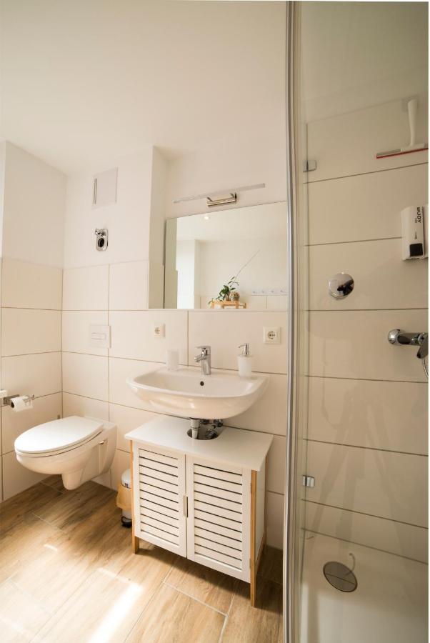 Schoene Ferienwohnung 54 M², Zentrumsnah, Kingbett Erfurt Eksteriør billede