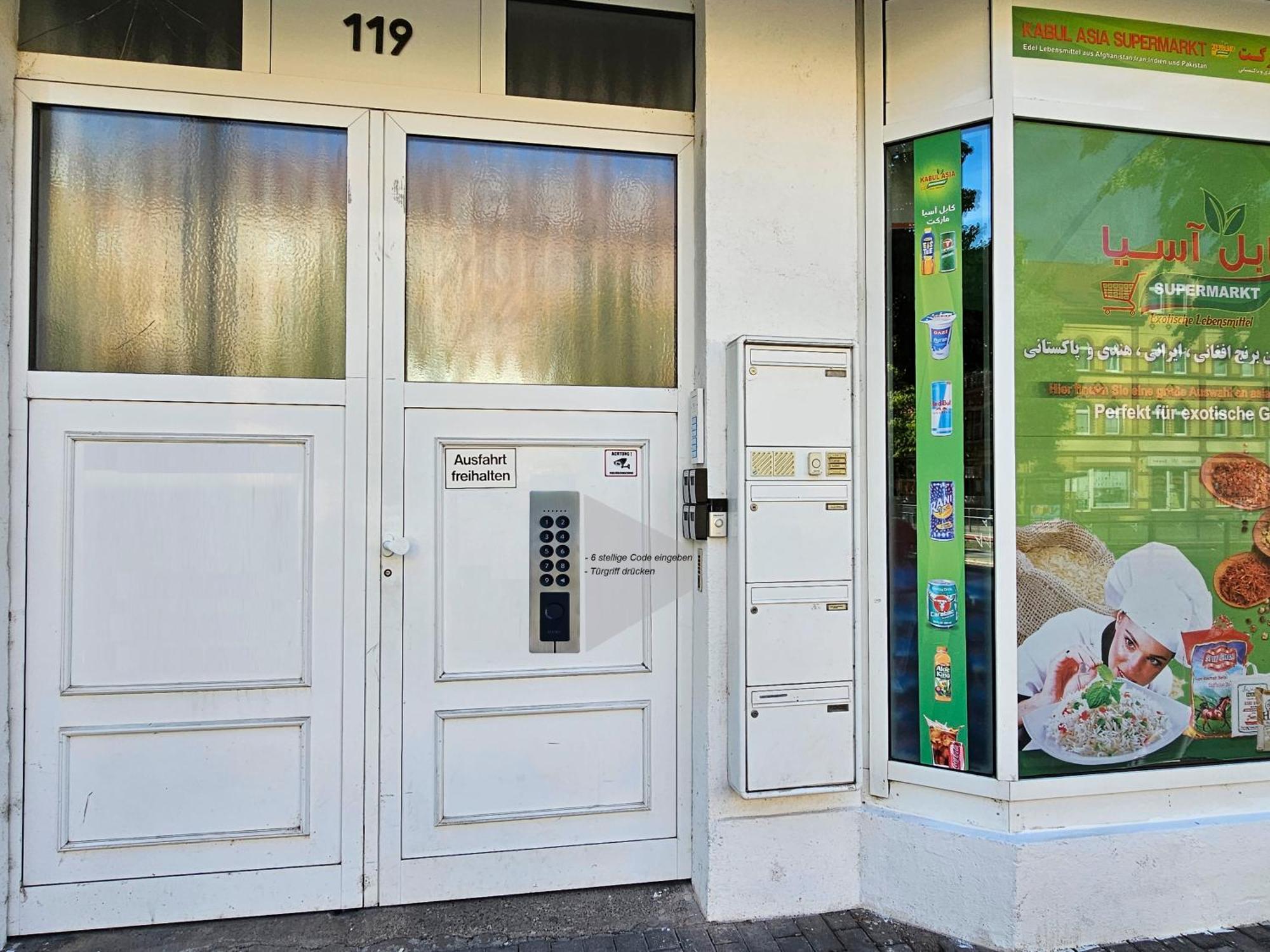Schoene Ferienwohnung 54 M², Zentrumsnah, Kingbett Erfurt Eksteriør billede